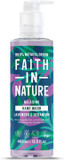 Faith In Nature Natural Lavender and Geranium Liquid Hand Wash, Relaxing, Vegan and Cruelty Free, No SLS or Parabens, 400 ml