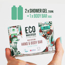 Eco Warrior Moisturising Body & Hand Soap Bar | Vegan, Natural, Cruelty Free, Eco Friendly, Plant Based | No SLS or Parabens | Richly Nourishing Coconut Blend made from Vanilla Essential Oils | 100g