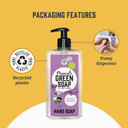 Marcel's Green Soap - Hand Soap Orange & Jasmine - Handwash Dispenser - Eco friendly - Vegan - 97% Biodegradable - 500 ML