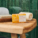 Kind Natured The Awakening Cleansing Scrub Bar, Natural Orange and Grapefruit Vegan Bar Exfoliating Soap, 100g