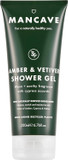 ManCave Amber Vetiver Mens Shower Gel, Body Wash, Natural Ingredients, Vegan, Eco-Conscious and Cruelty-Free, Invigorating Shower Gel for Men with Rich Amber, Fresh Cypress, Body Wash for Men, 200ml