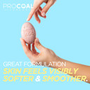 French Rose Exfoliating Natural Soap 100g by Procoal - Vegan Soap Bar For Soft, Refreshed And Decongested Skin, Glycerin Soap, Hand, Body, Shower & Cruelty-free