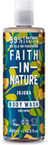 Faith In Nature Natural Jojoba Body Wash, Enriching, Vegan & Cruelty Free, No SLS or Parabens, 400ml