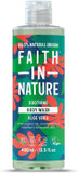 Faith In Nature Natural Aloe Vera Body Wash, Soothing Shower Gel, Vegan and Cruelty Free, No SLS or Parabens, 400 ml