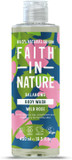 Faith In Nature Natural Mint Body Wash, Invigorating Shower Gel, Vegan & Cruelty Free, No SLS or Parabens, 400m