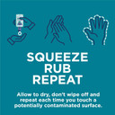 CUTICURA Moisture Anti Bacterial Hand Gel, 6x100ml PACK. Quick Drying. Kills 99.9% Bacteria with Anti Viral Action. Personal & Commercial Use. Prevent the Spread of Germs