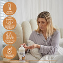 Zeroderma Zeroveen Emollient Cream, 2-in-1 Moisturiser & Soap Substitute, with Natural Oatmeal, Hydration for Dry Skin such as Eczema & other Dry Skin Conditions. 500g