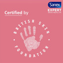 Sanex Expert Skin Health Agave Calming Shower Gel 6x450ml, Shower Gel for Sensitive Skin, Natural Prebiotic from Organic Agave, Moisturises and Soothes, 12hr Hydration, Supports Natural Skin Balance