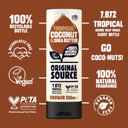 Original Source Vanilla Milk and Raspberry Shower Gel, 100 Percent Natural Fragrance, Vegan, Cruelty Free, Paraben Free, Bulk Buy, Pack of 6 x 500 ml