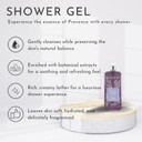 Durance Lavender Marseille Shower Gel 750ml - Body Wash With Almond & Olive Oils - Gently Cleanses, Hydrates & Softens Skin - Vegan Friendly