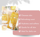 Durance Lemon & Ginger Marseille Shower Gel 750ml - Body Wash With Almond & Olive Oils - Gently Cleanses, Hydrates & Softens Skin - Vegan Friendly