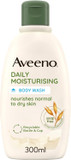 Aveeno Daily Moisturising Steps Skin Care Regime Set Body Wash Body Lotion And Hand Cream Nourishes Sensitive And Dry Skin, 3 Count