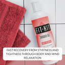 Fit Kit Power Shower Gel Gift Set for Men | Bath & Body Care Box for Father & Dad | Mens & Womens Muscle Recovery Wash & Hair Growth Shampoo | Toiletries Gifts for Him, Her, Grandad or Stepdad