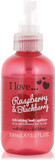 I Love Raspberry & Blackberry Body Spritzer, Formulated With Natural Fruit Extracts to Keep You Cool & Fragranced, TravelSize Essential Providing OnTheGo Refreshment, VeganFriendly 100ml