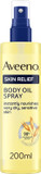 Aveeno Daily Moisturising Body Cleansing Oil (1x 200ml), Nourishing Shower Body Oil for Normal to Dry Skin, Soap-Free, Lightly Scented & Vegan* with Soothing Prebiotic Triple Oat Complex
