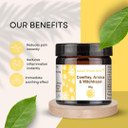 Nature Knows Best - Comfrey, Arnica, Witch Hazel and Vitamin E Balm | 60g of Premium Muscle Balm with Comfrey, Arnica, Witch Hazel and Vitamin E