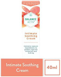 Balance Activ Intimate Soothing Cream, Fast-Acting Relief from Intimate Irritation for Women, Soothes Itching, Redness & Soreness, 1 Pack of 40ML Tube