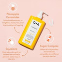 Q+A Ceramide Body Lotion, for Nourishing body care with Squalane, Pineapple Ceramides, and a barrier-protecting Sugar Complex, provides the deep moisturisation you'd expect from a Body Butter, 250ml