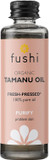 Fushi Wellbeing Organic Tamanu Oil Fresh-Pressed, Antioxidant & Vitamin E, Best for Scars, Blemishes, Damaged Hair, Manufactured in the UK, 50 ml