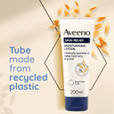 Aveeno Skin Relief Moisturising Lotion (2x 300ml), For Very Dry and Irritable Skin with Shea Butter and Prebiotic Oatmeal, Soothing From Day 1