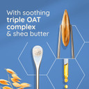 Aveeno Skin Relief Moisturising Lotion (2x 300ml), For Very Dry and Irritable Skin with Shea Butter and Prebiotic Oatmeal, Soothing From Day 1