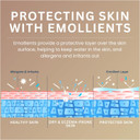 Cetraben Natural Oatmeal Cream, For Dry, Sensitive & Eczema-Prone Skin, Provides 24 Hour Hydration, Soothing, Lightweight and Quick Drying, For Daily use on the Body and Face, 1 x 475g