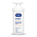 E45 Cream 500 g  E45 Cream for Dry, Irritated Skin  Moisturiser to Soothe Dry & Sensitive Skin - Dermatologically Tested Eczema Dermatitis Cream  Non-Greasy Body Face Hand Cream  Clinically Proven