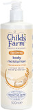 Childs Farm OatDerma Body Moisturiser, Fragrance Free, Soothing Hydration, Sensitive Skin, Emollient, Baby, Kids, 500ml
