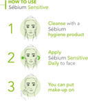 Bioderma Sébium Sensitive - Soothing Moisturiser for Acne Prone Skin, Face Cream Rhydrates Skin, Eliminates Spots & Reduces Redness, 30ml