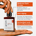 grüum Prickly Pear Oil 30 ml - 100% Natural Hydrating Prickly Pear Seed Oil for Face - Reduces Dark Spots & Dark Circles, Boosts Collagen & Elasticity with Vitamin K, Vitamin E & Fatty Acids