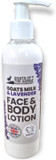 Goats of the Gorge Skin Lotion Lavender Scented - 250ml Goats Milk Soap Body Care, Palm Oil Free, Water Free - Luxurious Goats Milk Skin Lotion for Soft, Nourished Skin