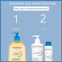 Bioderma Atoderm SOS Spray - Anti-Itching & Ultra Soothing Body Spray Protects & Soothes Very Dry, Irritated & Eczema Prone Skin for Immediate Relief, 200ml