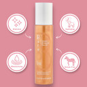 Bare by Vogue Golden Shimmer Dry Oil - Moisturise and Hydrate your Skin with Gorgeous Sparkle - Lightweight & Quick-Drying Face & Body Shimmer Oil, 150ml