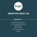 Fenjal Sensitive Body Oil, Healthy-Looking Glow, 145 ml (Pack of 2)