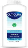 CUTICURA Mildly Medicated Talcum Body Powder 150g, Packaging May Vary, Many Uses Personal Hygiene, Prevent Smudging After Self-Tanning & Facial Makeup CUTICURA Mildly Medicated Talcum Body Powder 150g, Packaging May Vary, Many Uses Personal Hygiene, Prevent Smudging After Self-Tanning & Facial Makeup