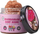 Mallows Beauty Watermelon Pink Himalayan Body Scrub, Exfoliating and Moisturizing, Prevents Strawberry Legs, Vegan, 250g