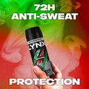 Lynx Africa Antiperspirant Deodorant Spray 72-hour protection against odour and wetness no-fuss aerosol for all-day freshness 150 ml