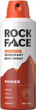 Rock Face Men's Body Spray - Power Fragrance Body Spray Deodorant for Men, 200ml, Spicy Oriental Scent, Long Lasting