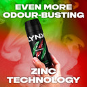 Lynx Africa Aerosol Body Spray Men's Deodorant Spray with a mandarin & sandalwood scent for 48 hours of odour busting, high definition fragrance 150 ml