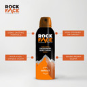 Rock Face Men's Body Spray - Impact Fragrance Body Spray Deodorant for Men, 200ml, Ginger & Amber Scent, Long Lasting