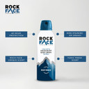 Rock Face Men's Body Spray - Refined Fragrance Body Spray Deodorant for Men, 200ml, Sandalwood & Cedar Scent, Long Lasting