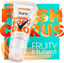 Sure Fresh Citrus Whole Body Deodorant Women's Deodorant Cream with a fresh & airy fragrance for 72 hour odour control 75 ml