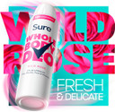 Sure Wild Rose Whole Body Deodorant Women's Deodorant Spray with a fresh & floral fragrance for 72 hour odour control 150 ml