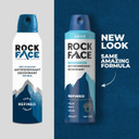 Rock Face Antiperspirant Deodorant for Men - Refined Sandalwood & Cedar Scent, 200ml Spray, 48 Hour Protection, Non-Staining