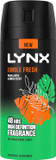 Lynx Jungle Fresh Body Spray 150 ml