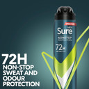 Sure NonStop Protection Extreme Dry with MotionSense technology Anti-perspirant Aerosol anti-perspirant deodorant spray for 72h sweat and odour protection