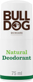 BULLDOG SKINCARE Lemon and Bergamot Roll On Natural Deodorant For Men 75 ml with Natural Fragrance Vegan Approved
