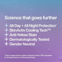 INEOS Skin Science - All Day + All Night 24H Freshness + Protection Antiperspirant Deodorant Roll On White Orris + Cherry - With SkinActiv Cooling Tech - Plant Powered 50ml