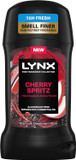 Lynx Fine Fragrance Collection Cherry Spritz Premium Deodorant Stick Men's Deodorant with a cherry, red apple & amber fragrance for 72 hour odour protection 50 ml