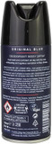 Blue Stratos Mens Body Spray Deodorant Original Blue 150ml
